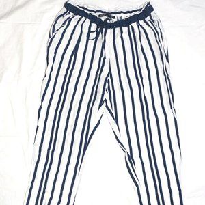 Striped Print Pants